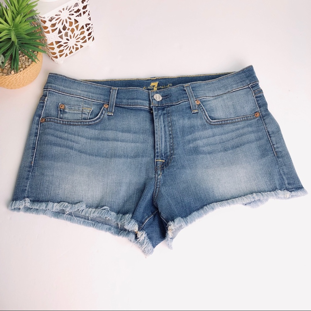 7 For All Mankind Denim Shorts